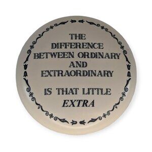 Ordinary & Extraordinary Paperweight Made in Great Britain Scrimshaw Inspired